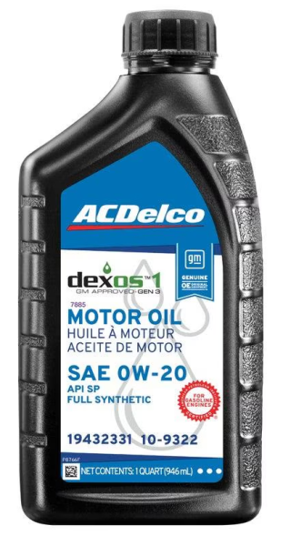 Full Synthetic 0W-20 Motor Oil - 10-9322