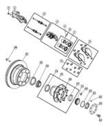 MOPAR Remblokken Achterrzijde RAM 2500/3500 – Bild 2
