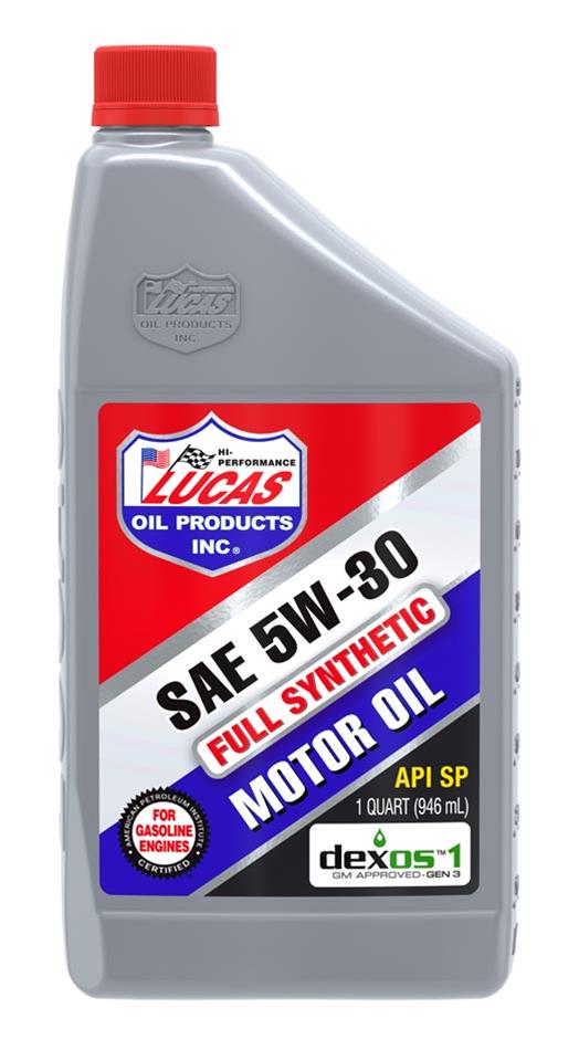 luc-10049 Lucas Synthetic 5W-30 High Performance Motor Oil 1qtr – Bild 1
