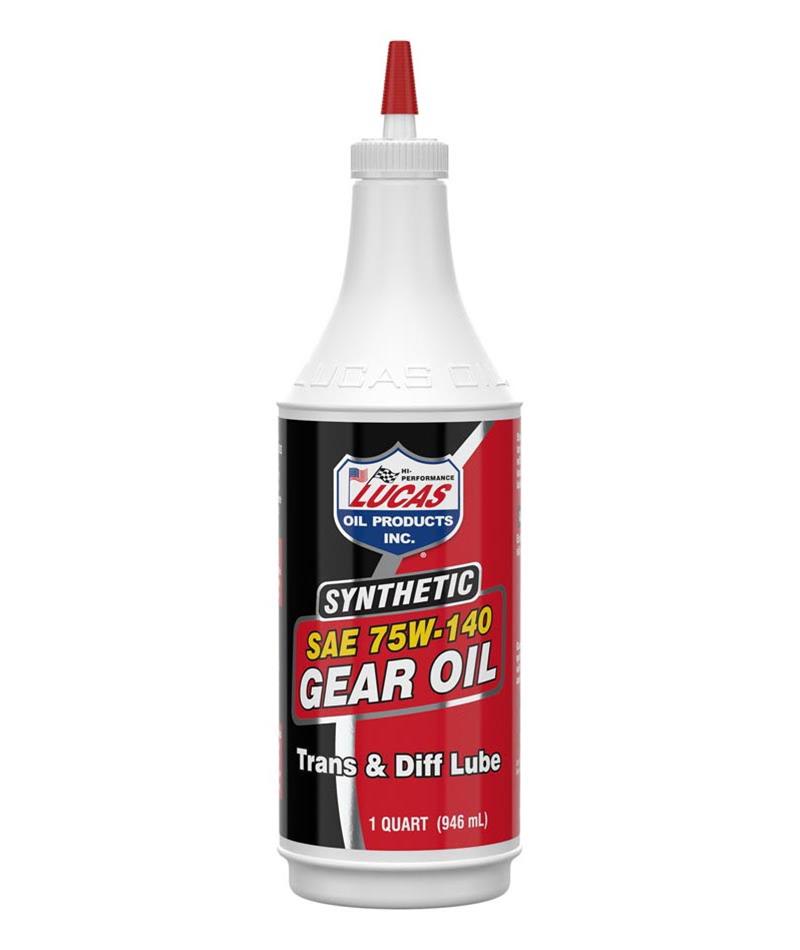 luc-10121 Lucas Sae 75W-140 Synthetic Gear Oil 1qtr – Bild 1
